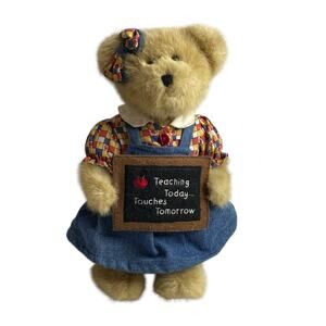 Boyds Bears Miss Applegate Teacher Teddy Bear Plush Teaching Today 12" RETIRED
